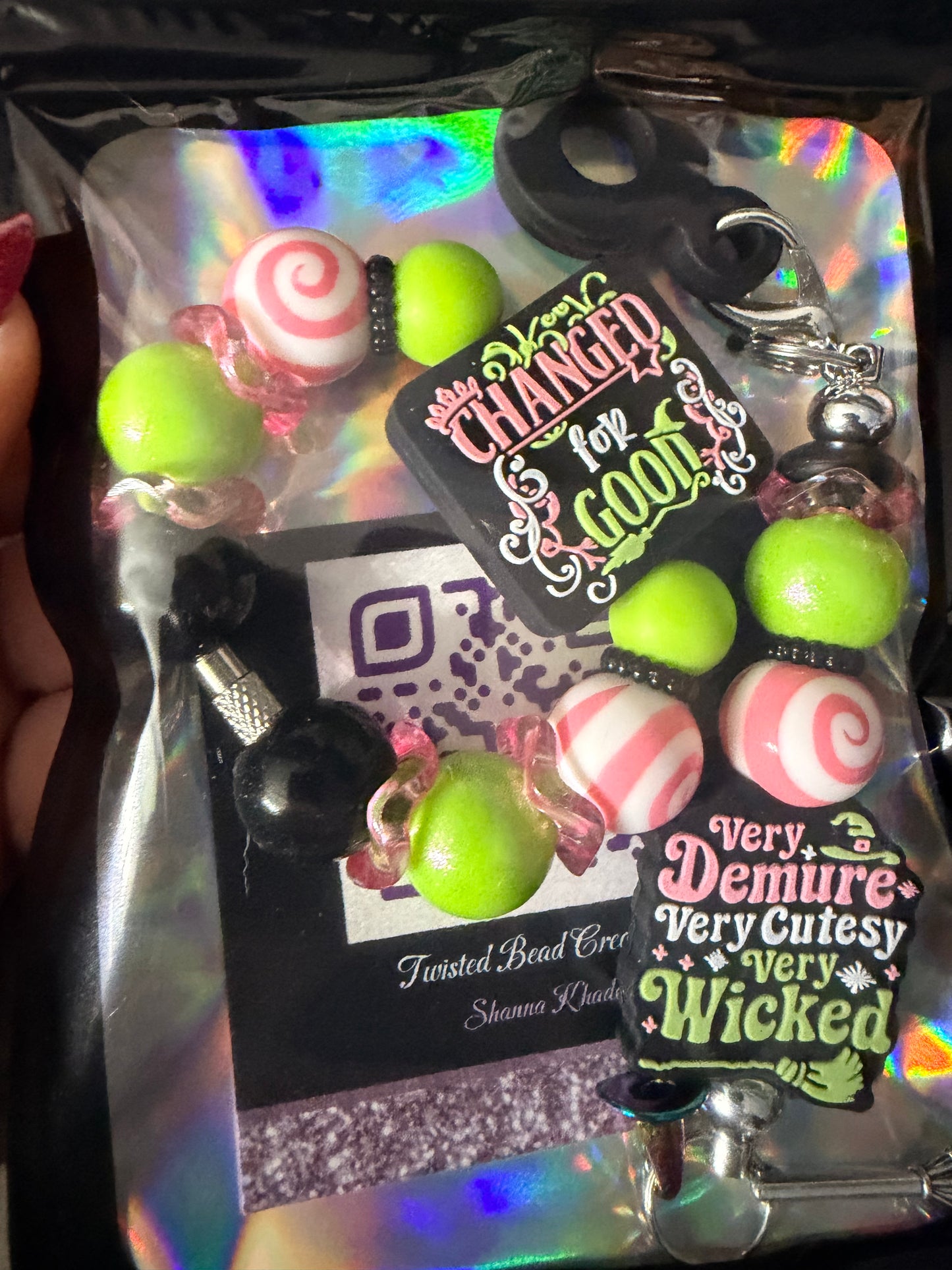 Changed for Good Handle Bracelet and Charm