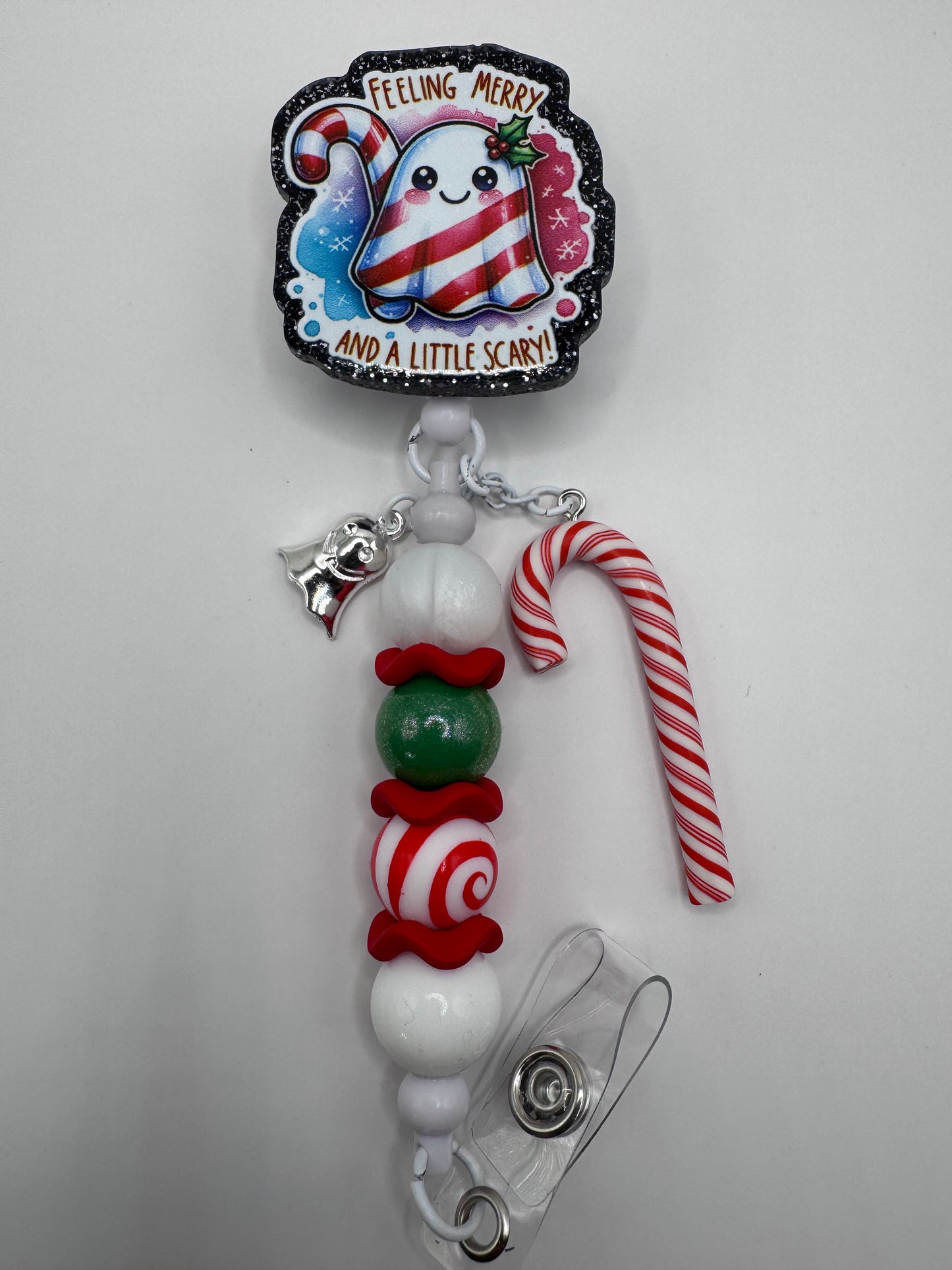 Feeling Merry and A Little Scary Badge Reel