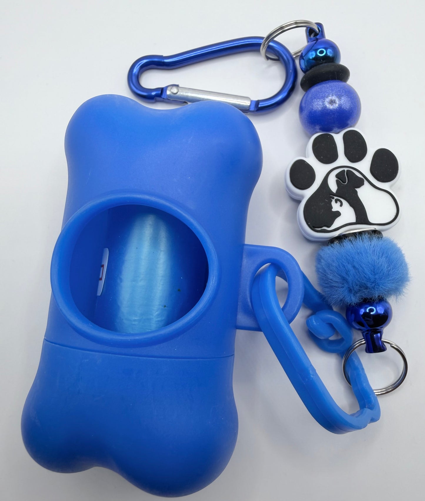 Blue Dog Poo Bag Dispenser