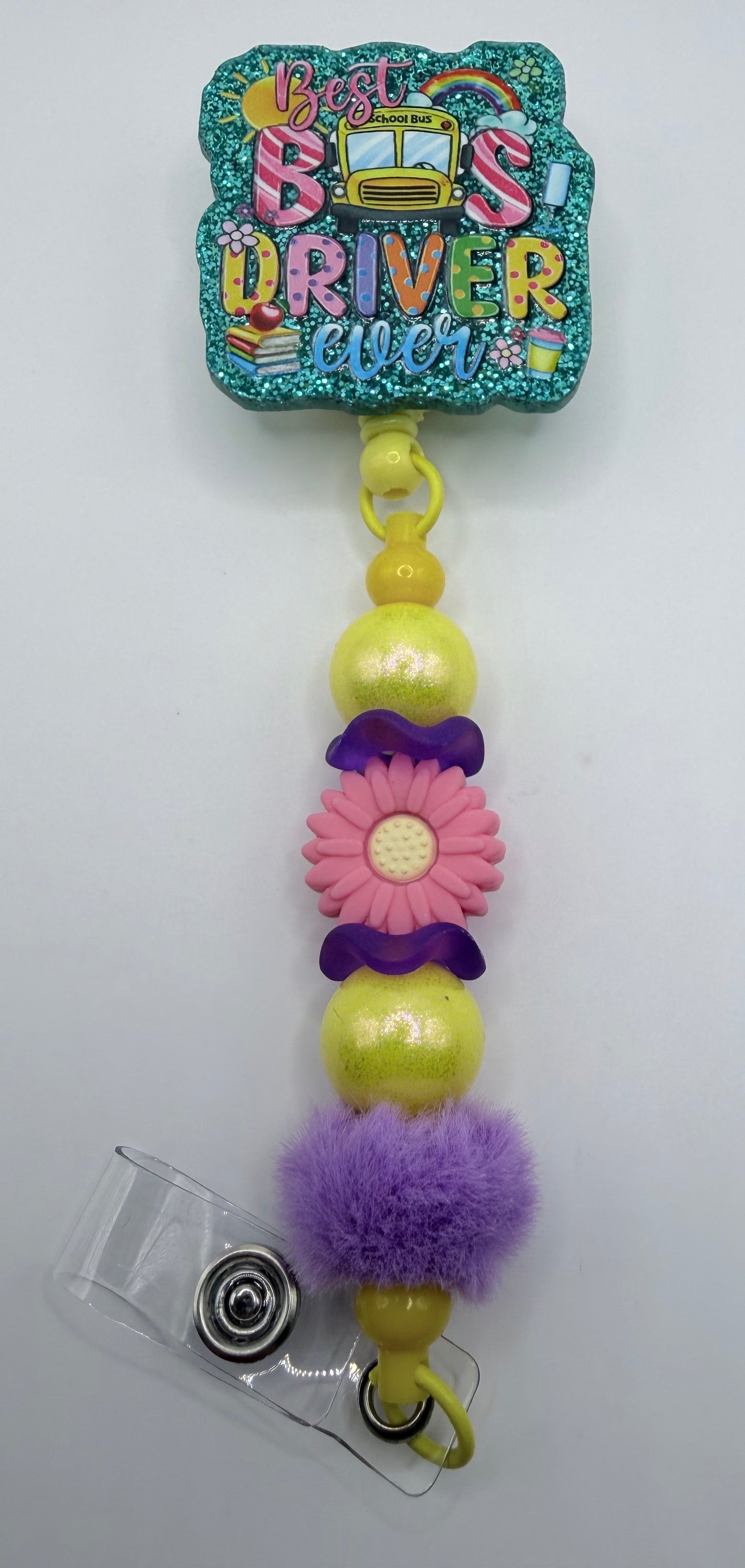 Best Bus Driver Ever Badge Reel