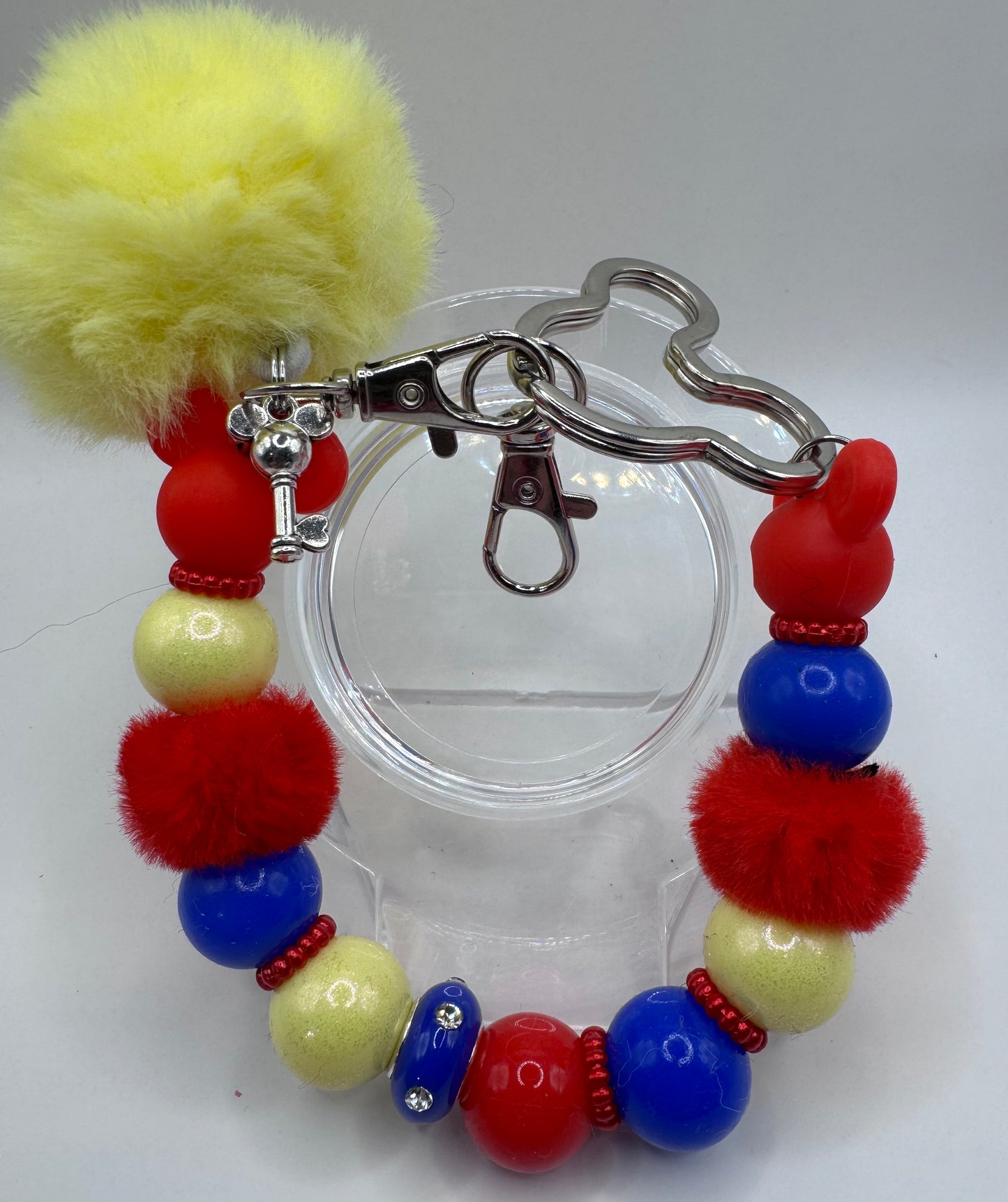 Blue & Red Mouse Ear Holder
