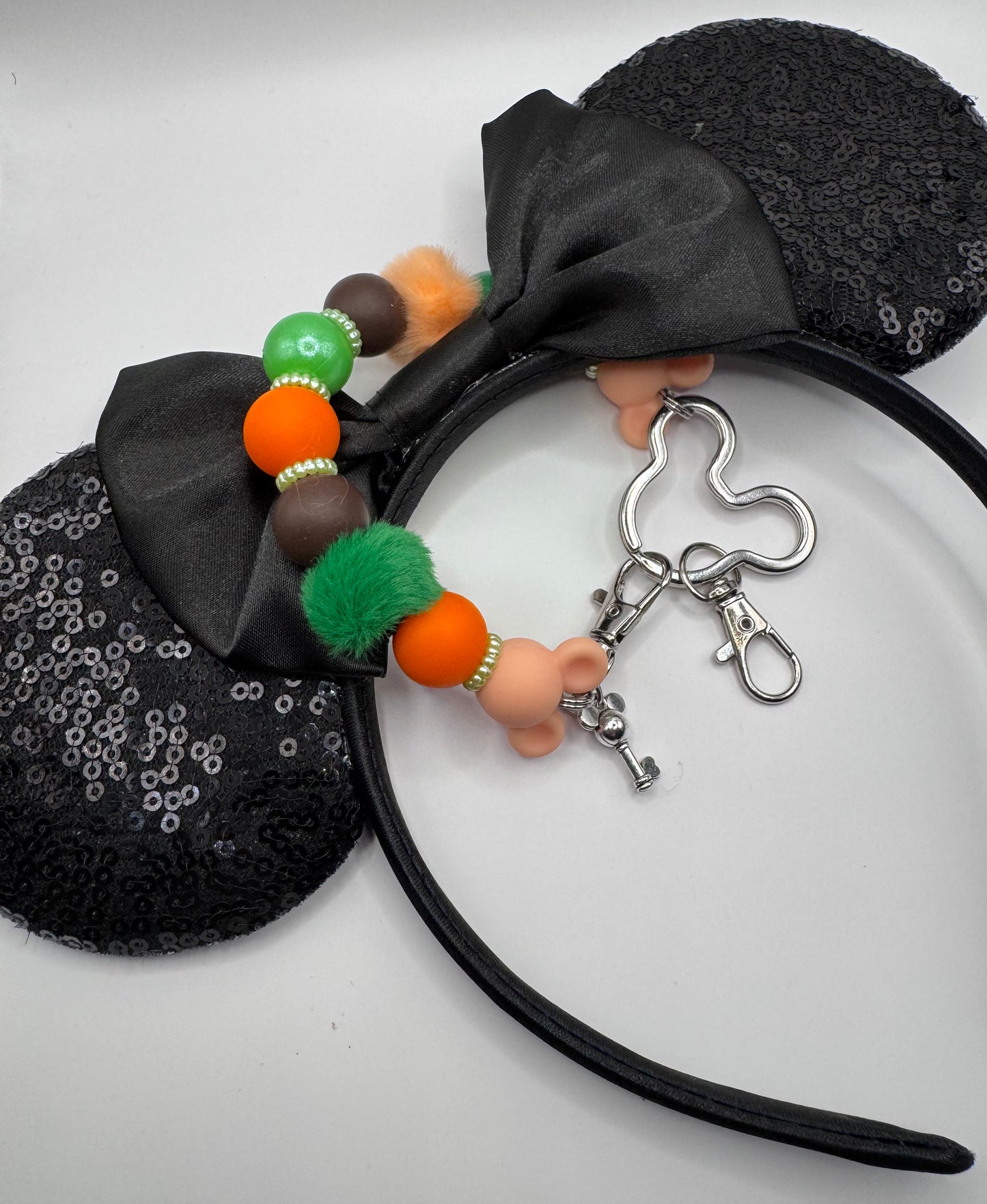 Green & Orange Mouse Ear Holder