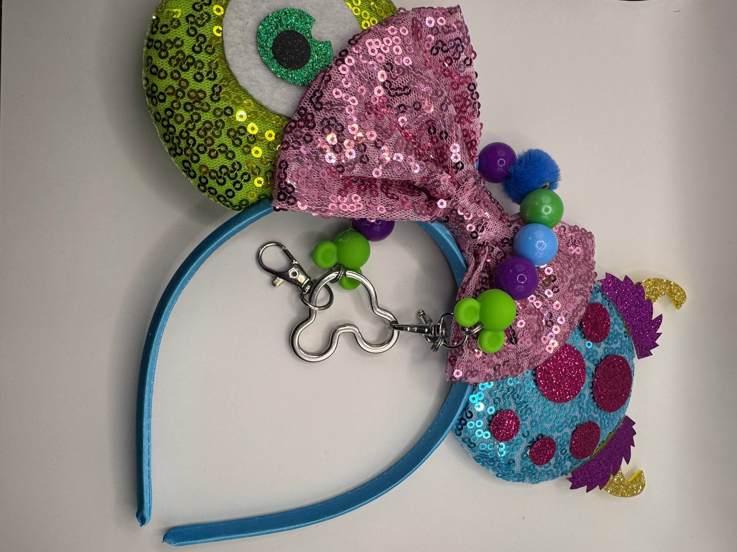 Blue & Green Mouse Ear Holder