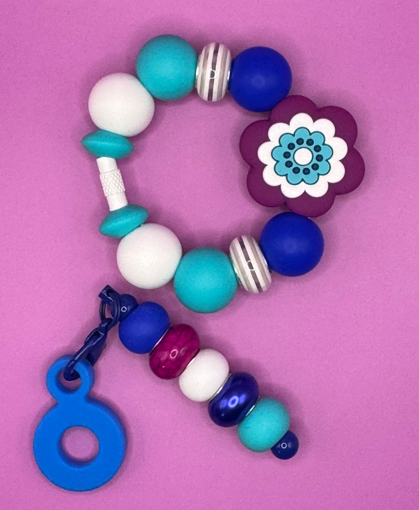 Flower Handle Bracelet & Charm