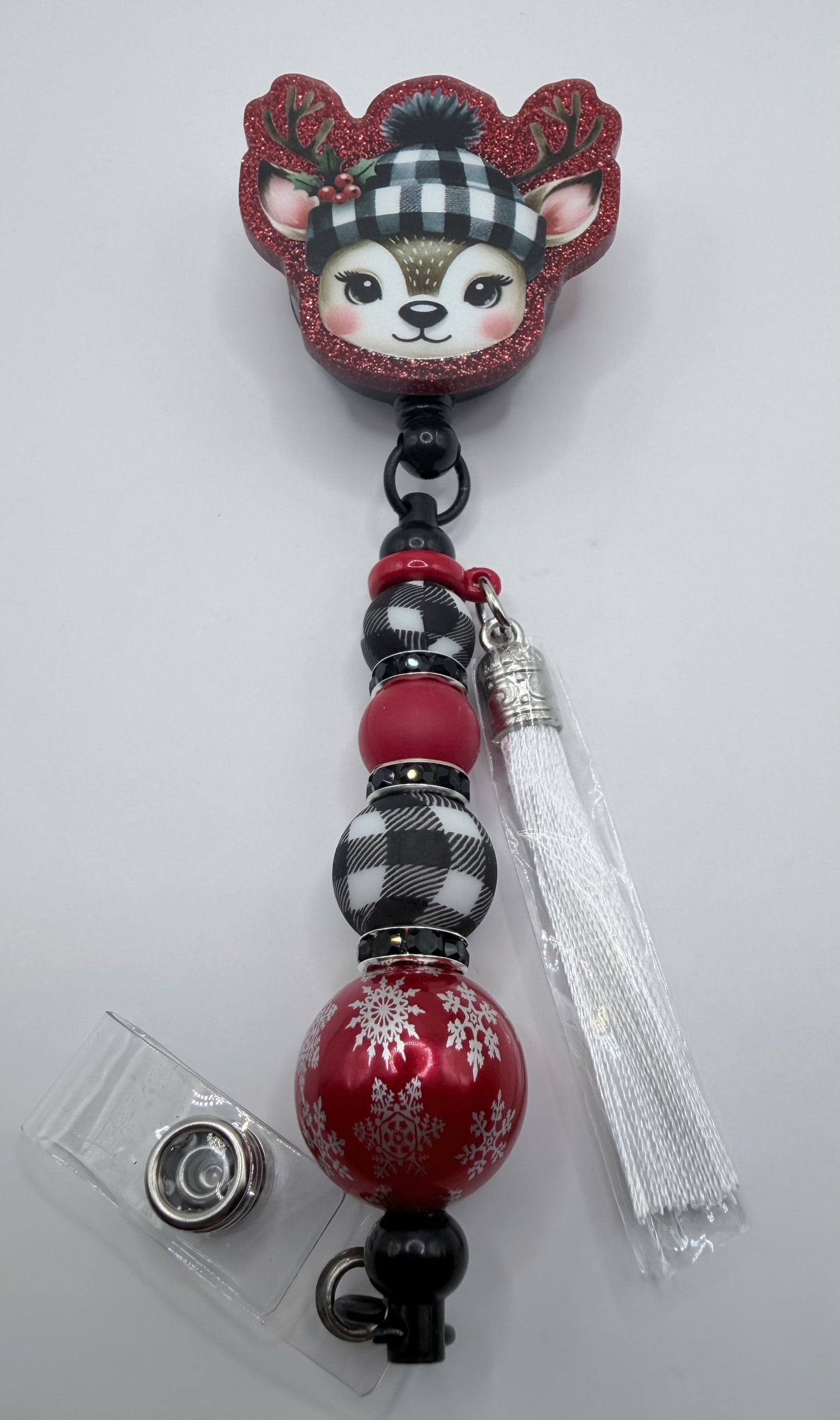 Reindeer Badge Reel