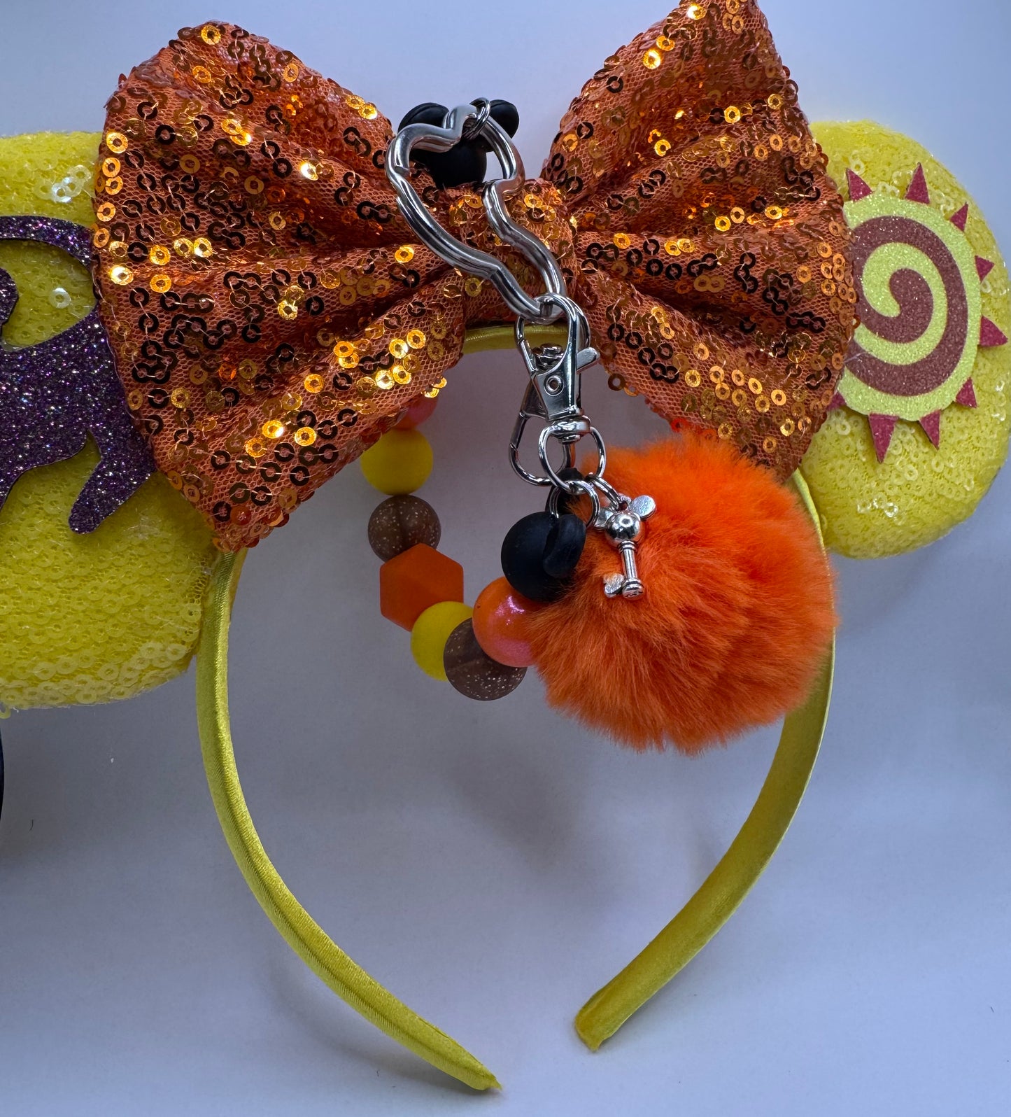 Brown & Orange Mouse Ear Holder