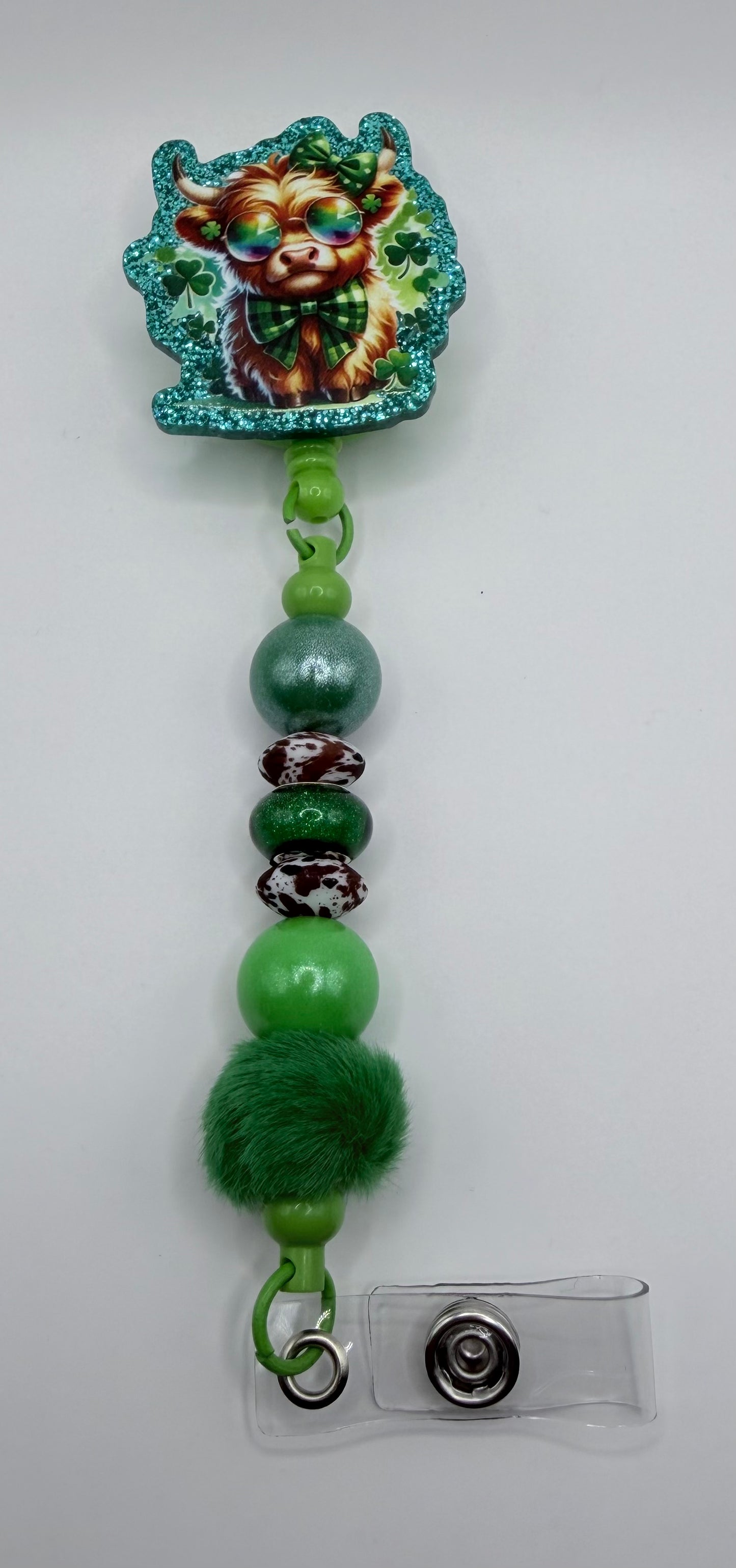 Shamrock Cow #2 Badge Reel
