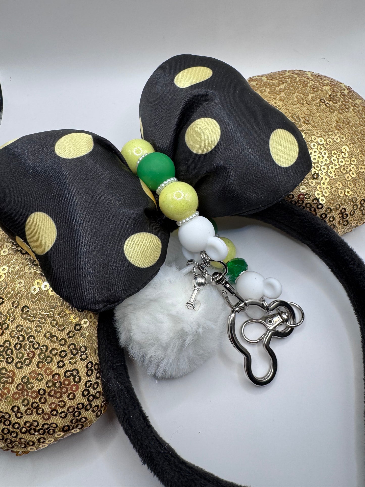 Green & Yellow Mouse Ear Holder