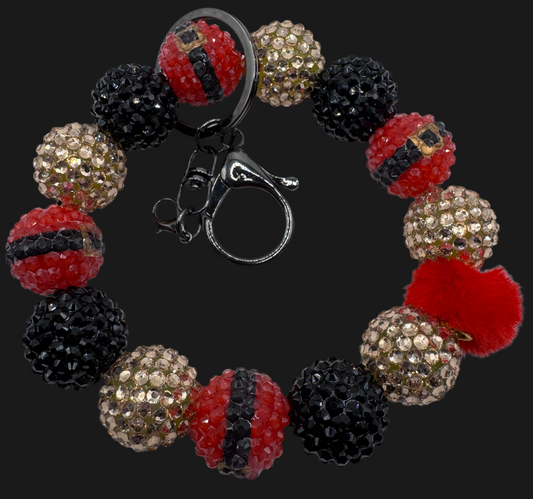 Bling Santa Wristlet