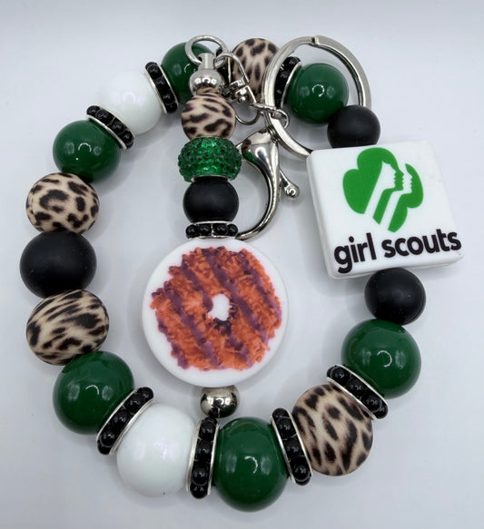 Girl Scouts Wristlet With Keychain Add On