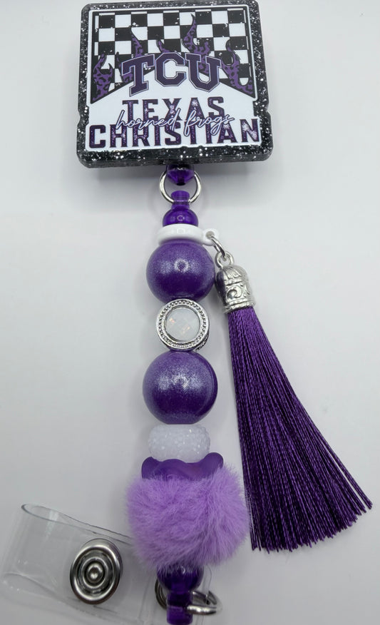 TCU Badge Reel