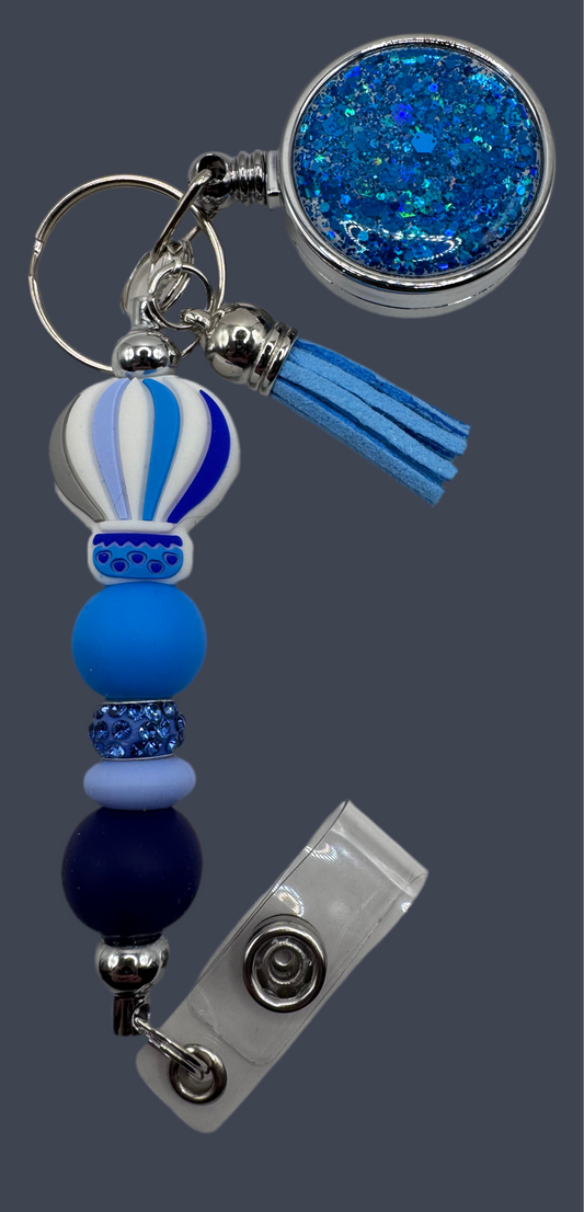 Hot Air Balloon Badge Reel