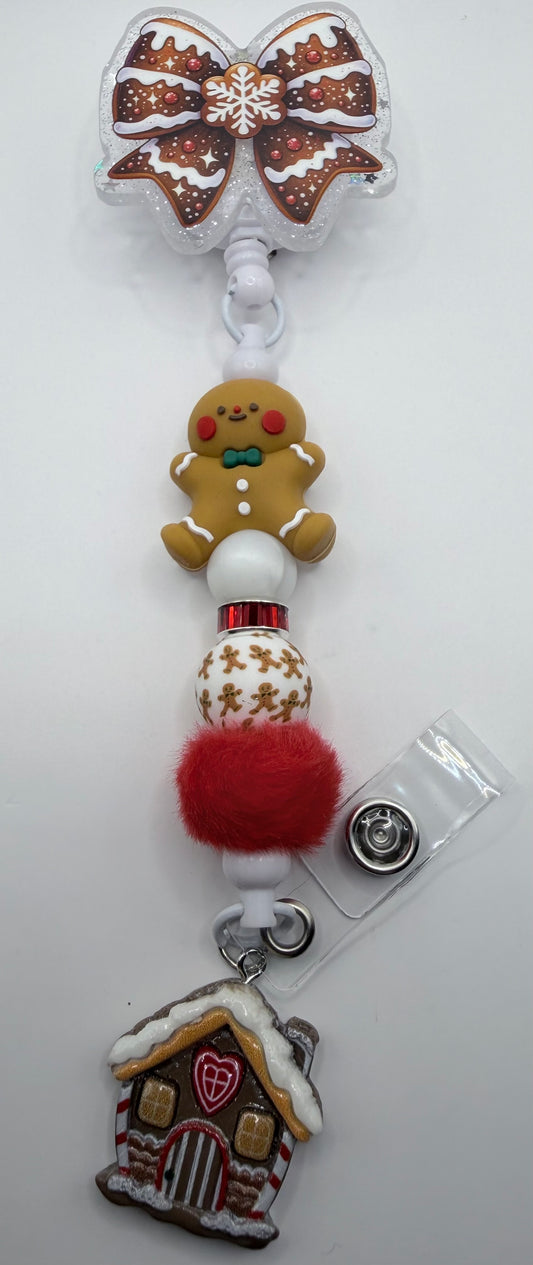Gingerbread Badge Reel