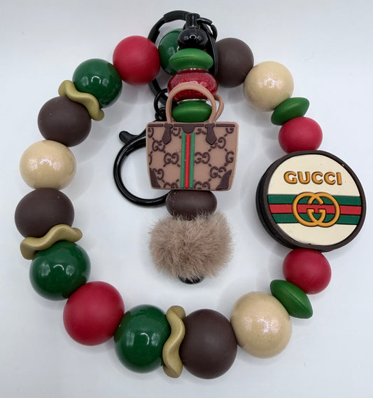 GG Wristlet with Keychain Add On