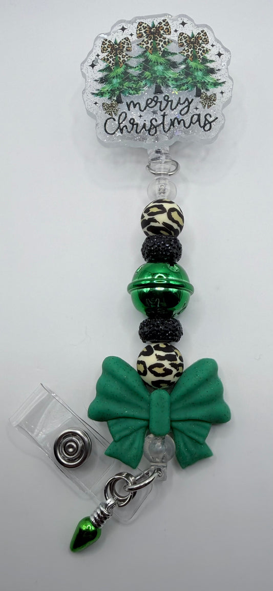 Christmas Tree Badge Reel