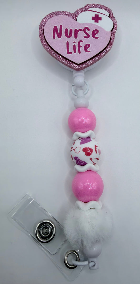 Nurse Life Badge Reel