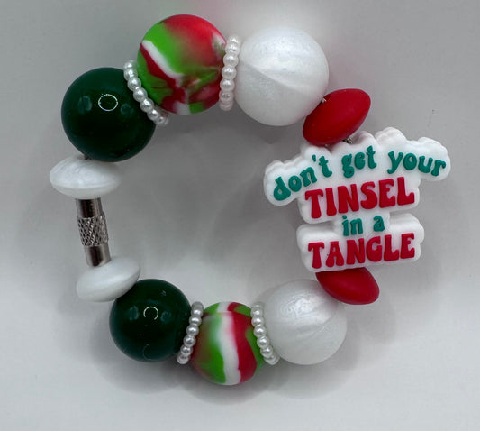 Don’t Get Your Tinsel In A Tangle Handle Bracelet