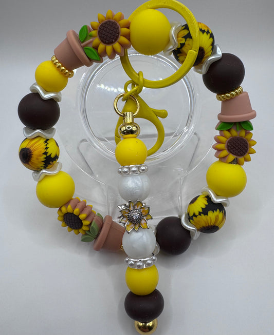 Sunflowers Wristlet
