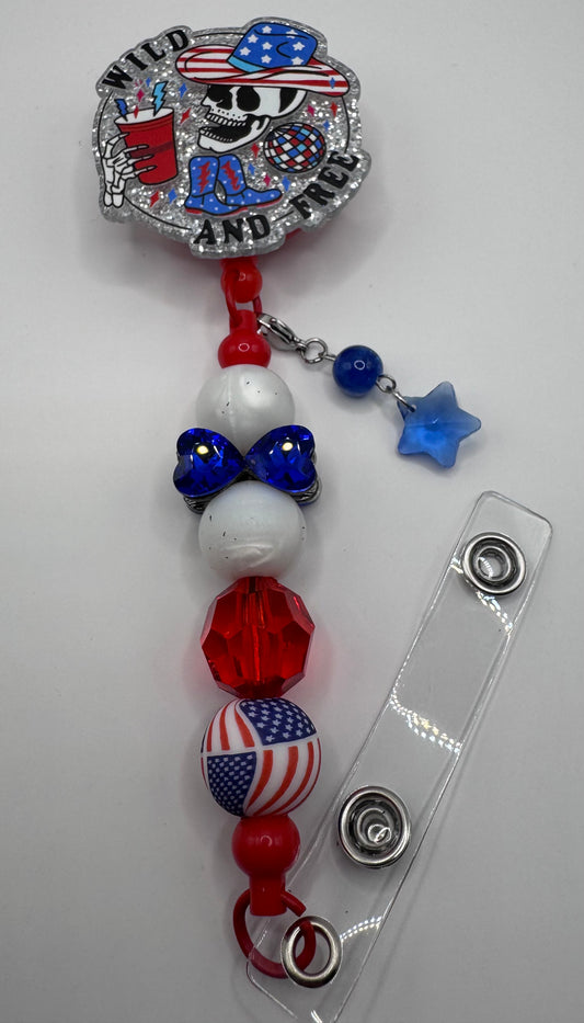 Wild & Free Badge Reel