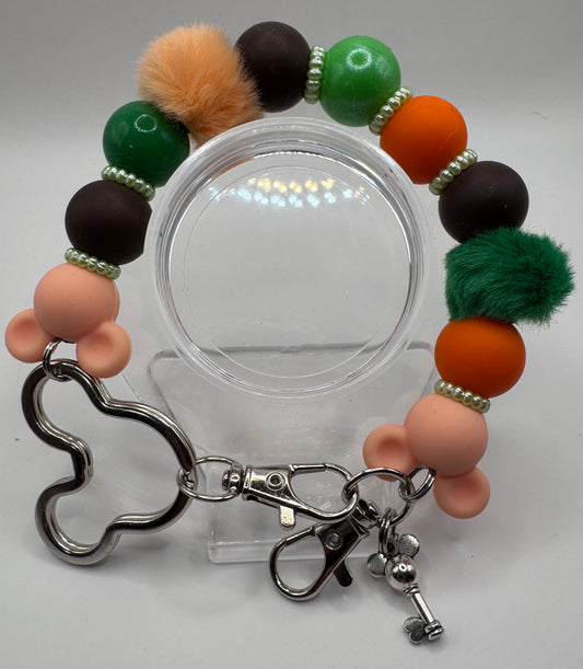 Green & Orange Mouse Ear Holder