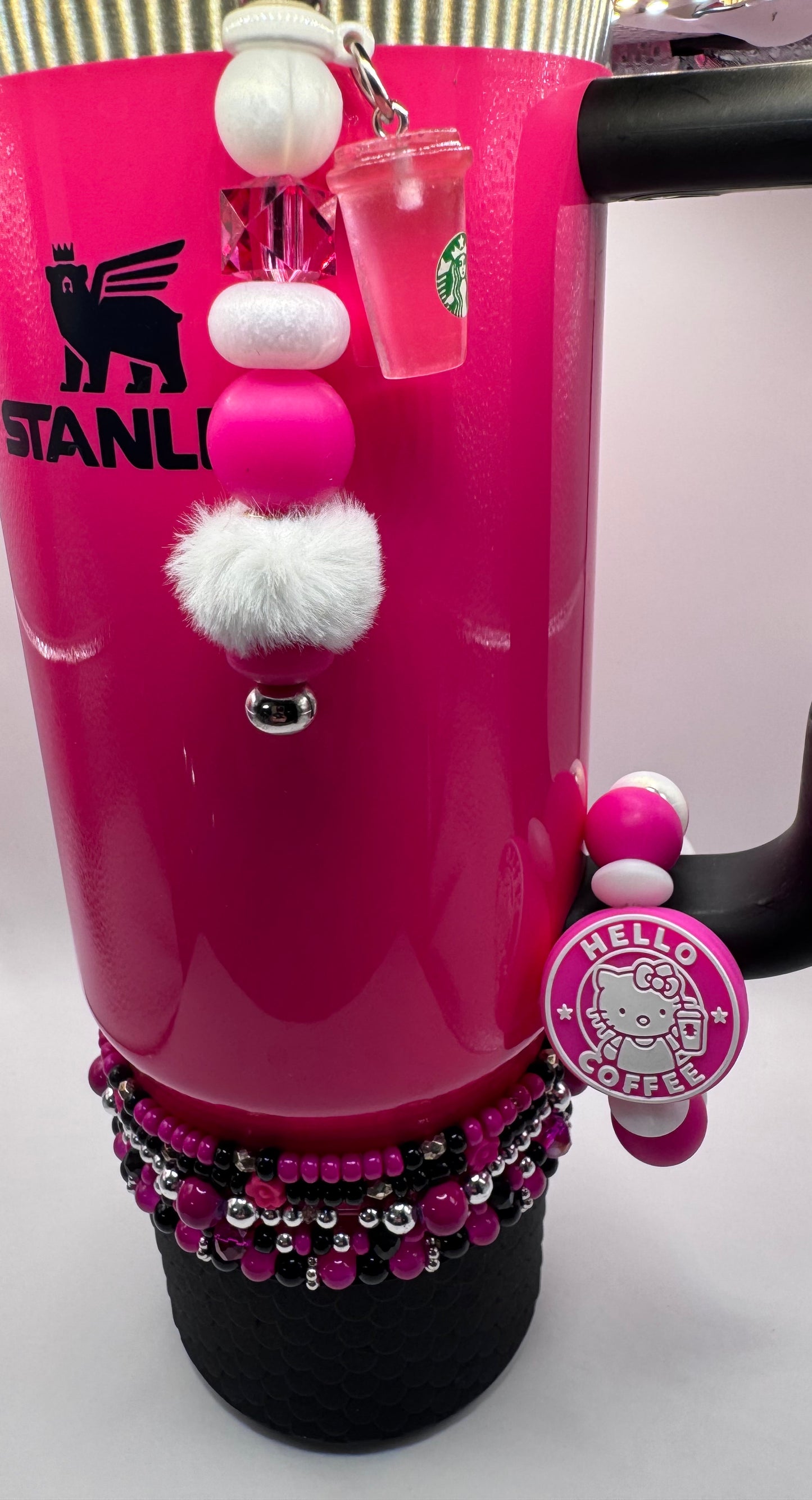 Hello Coffee Handle Bracelet & Charm