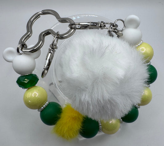 Green & Yellow Mouse Ear Holder