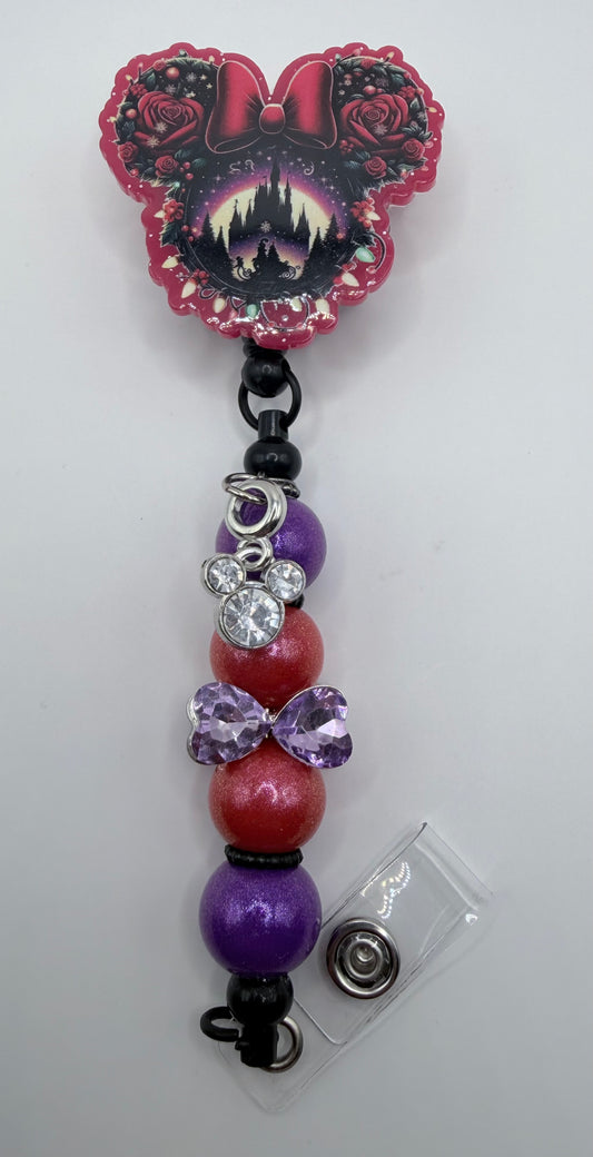 Minnie Castle Badge Reel