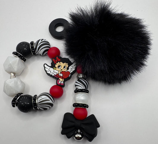 Betty Boop Handle Bracelet & Charm