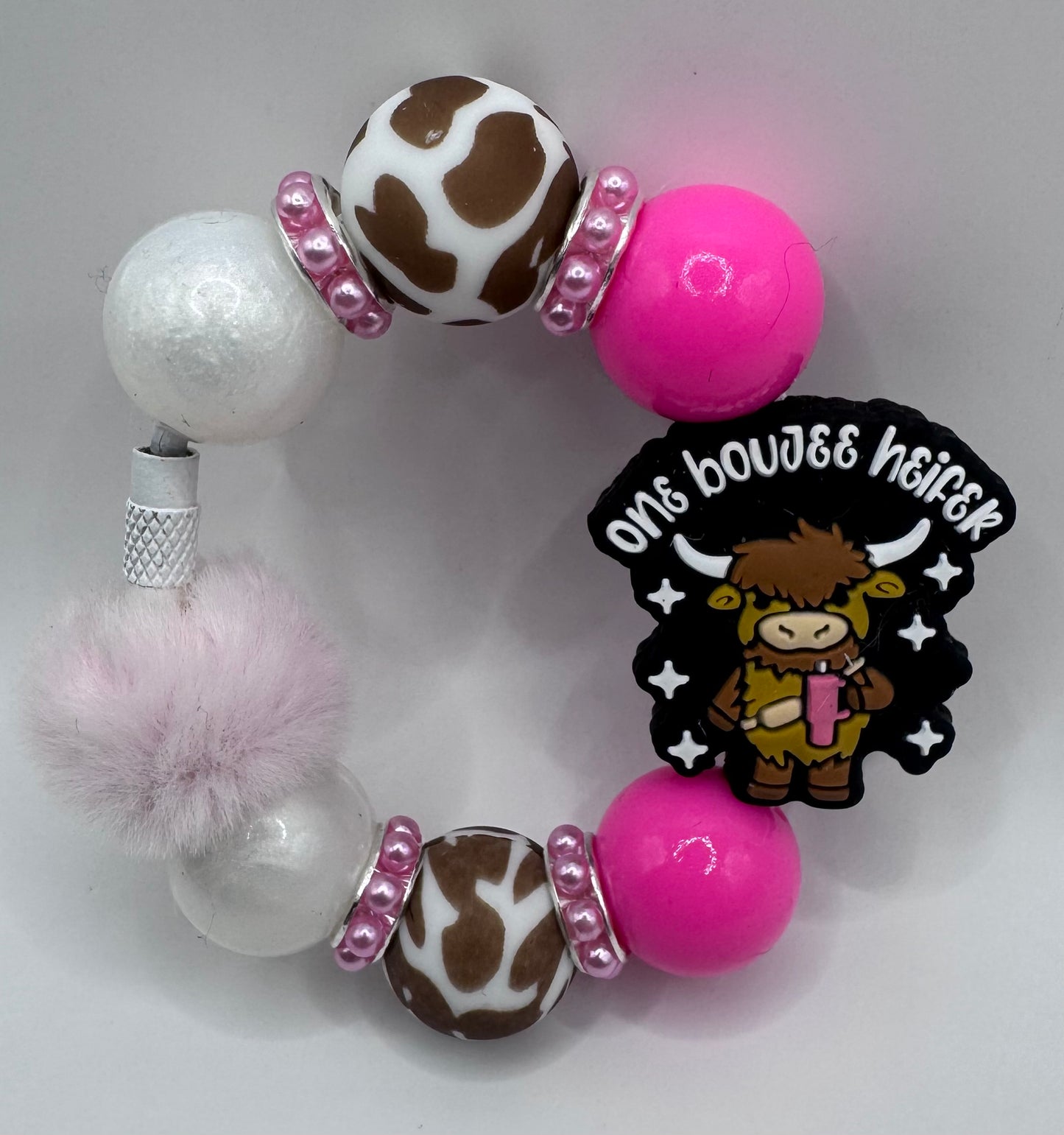 One Boujee Heifer Handle Bracelet