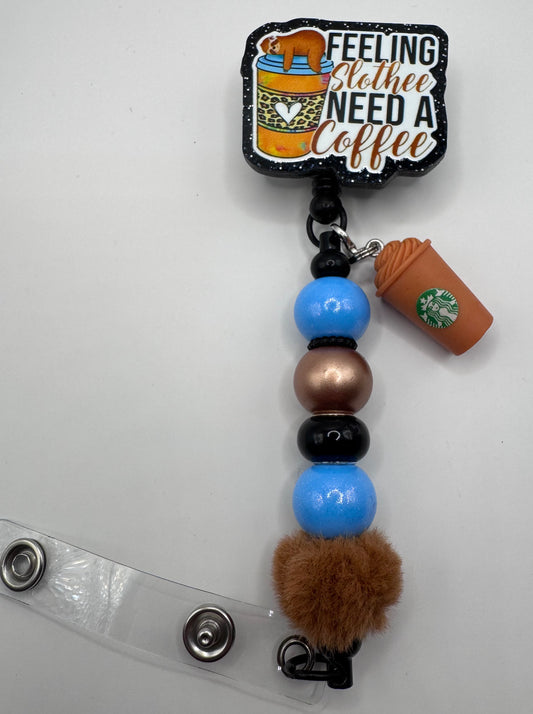 Sloth Badge Reel