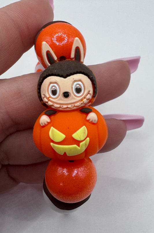 Labubu (look-a-like) Pumpkin Handle Bracelet