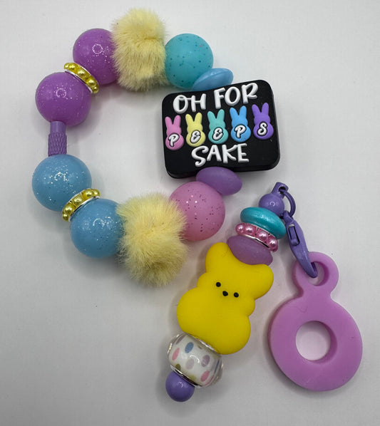 Oh For Peeps Sake Handle Bracelet & Charm