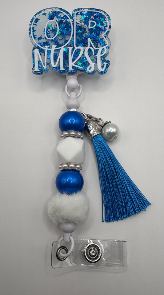 OR Nurse Badge Reel