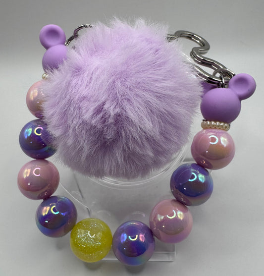 Pink & Purple Mouse Ear Holder