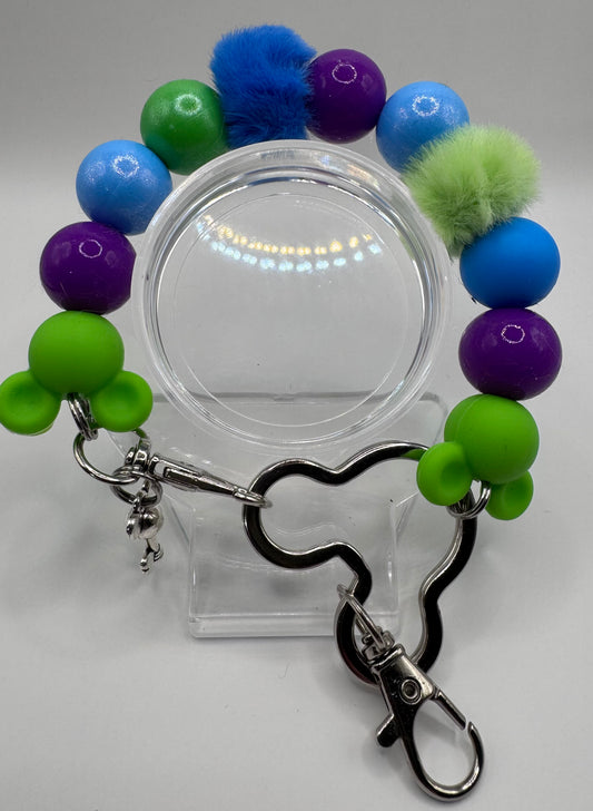 Blue & Green Mouse Ear Holder