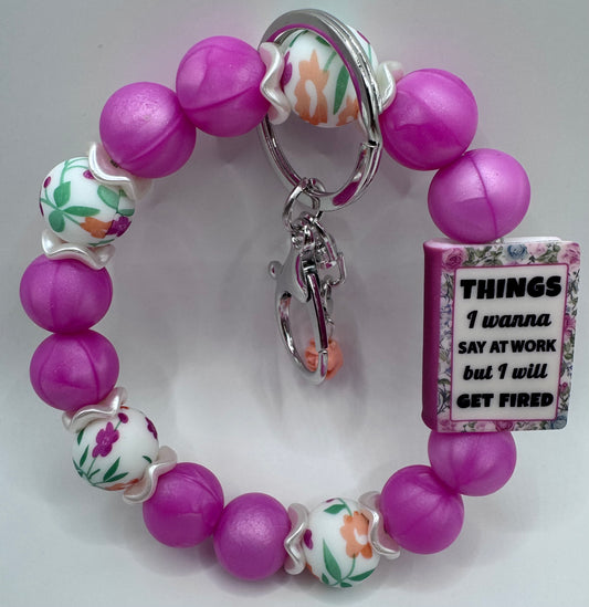 Things I Want To Say Wristlet