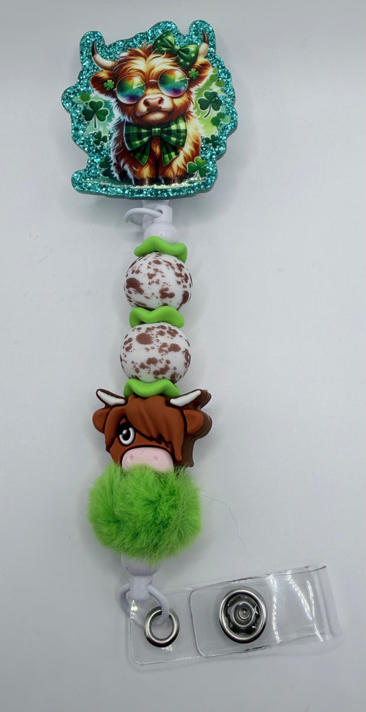 Shamrock Cow #1 Badge Reel