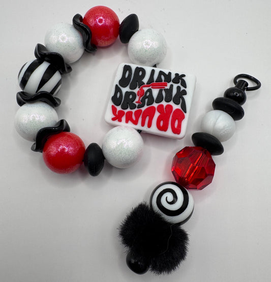Drink Drank Drunk Handle Bracelet & Charm