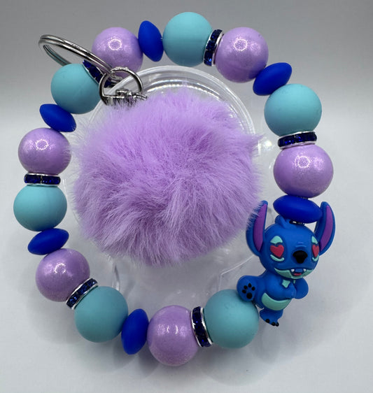 Stitch cartoon Wristlet