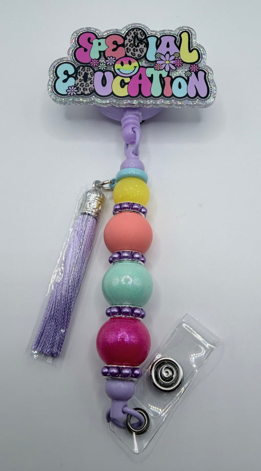 Special Education Badge Reel
