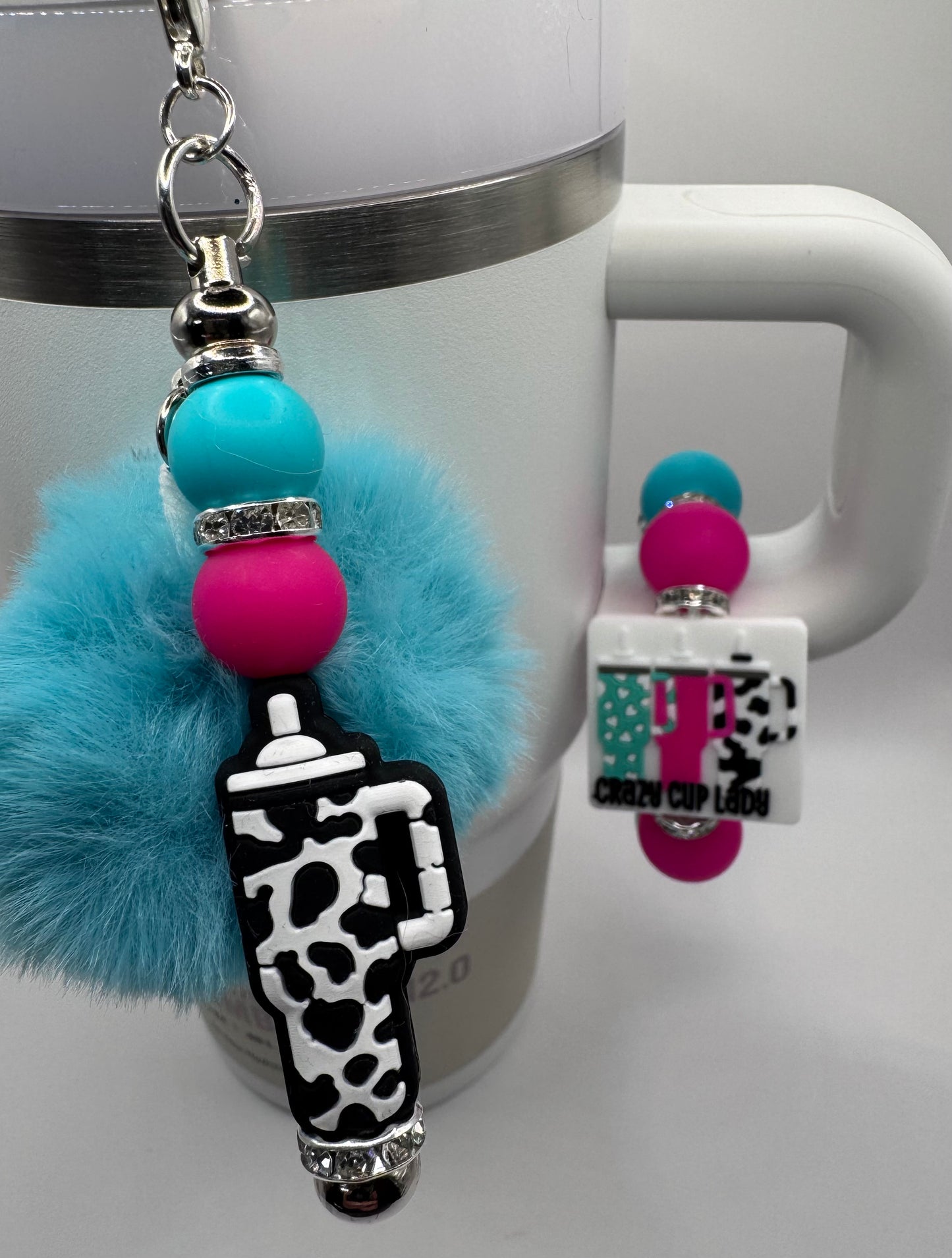 Crazy Cup Lady Handle Bracelet & Charm