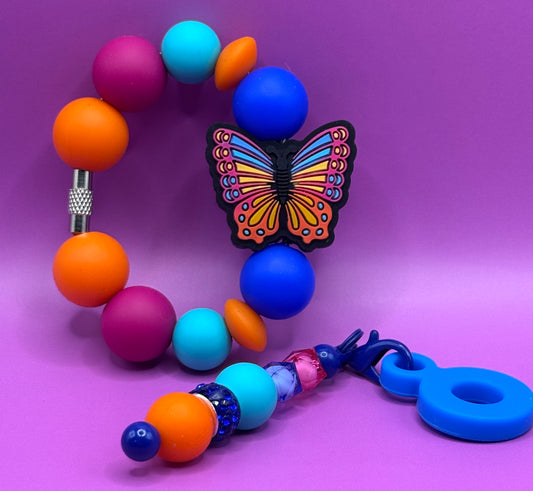 Butterfly Handle Bracelet & Charm