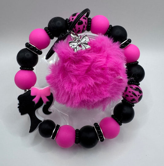 Barbie Silhouette Wristlet