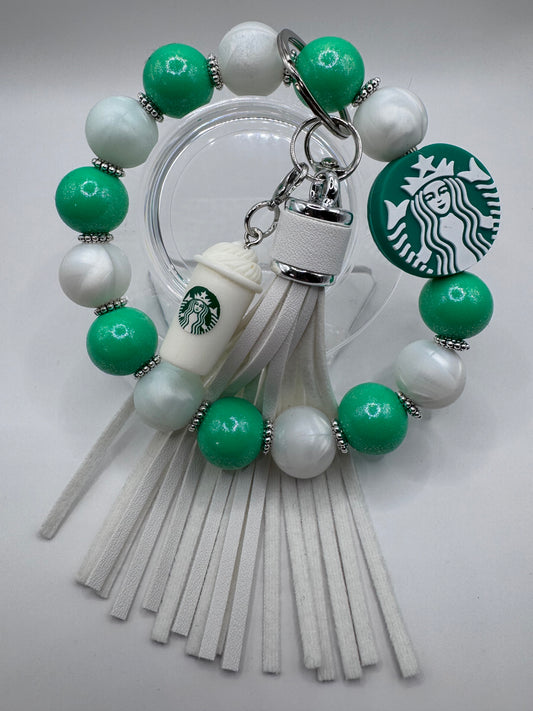 Green Coffee Wristlet